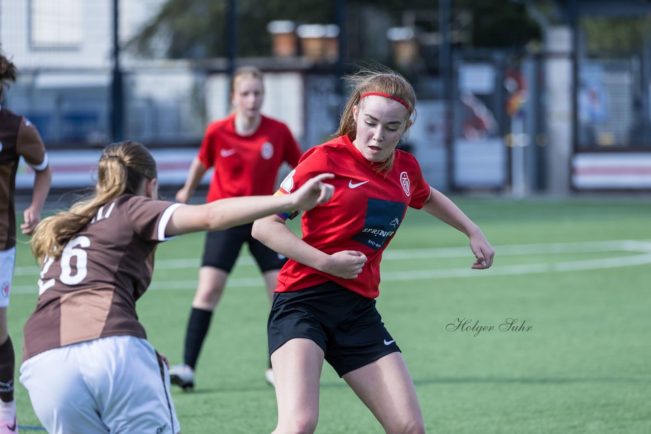 Bild 327 - wBJ FC St. Pauli - Eimsbuetteler TV : Ergebnis: 3:4